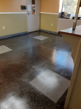 Floor cleaning in Stone Mountain, Georgia by GPCS Janitorial